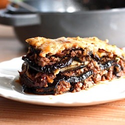Rustic Eggplant Moussaka - Recipe photo by Feasting at Home
