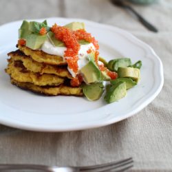 Polenta Rounds & Avocado - Recipe photo by mademoiselle Ella
