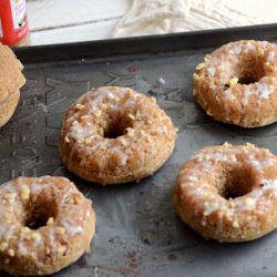 Cinnamon Roll Donuts - Recipe photo by claireg