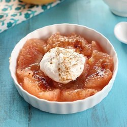 Grapefruit Brûlée - Recipe photo by eatdrinklove