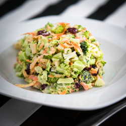 Broccoli & Apple Salad - Recipe photo by NatashasKitchen.com