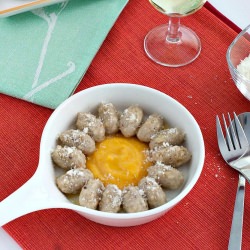 Bread Malfatti w Butter & Pumpkin - Recipe photo by manusmenu