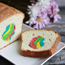 Easter Egg Hunt Pound Cake - Recipe photo by noyomoco