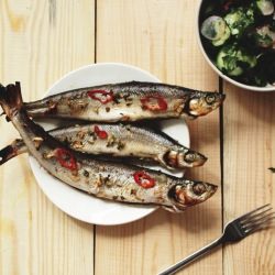 Really Quick Hot Roasted Fish - Recipe photo by GoodFoodBlog