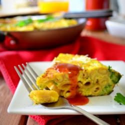 Pasta Frittata - Recipe photo by arcsfoodparadise