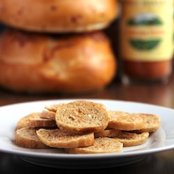 Spicy Bagel Chips - Recipe photo by foods for the soul