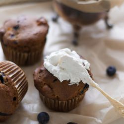 Apple Blueberry Muffins - Recipe photo by kitchentonirvana.com