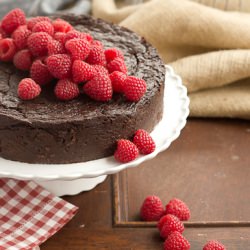 Flourless Kahlua Cake - Recipe photo by thatskinnychickcanbake