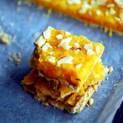 Orange-Apricot Mazurek Cake - Recipe photo by The Cuisine Collective