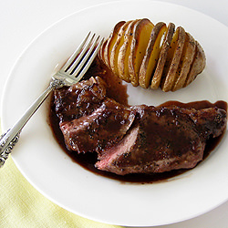Pan-Seared Steak and Sauce - Recipe photo by delightfulrepast