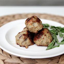 Herb and Juniper Berry Meatballs - Recipe photo by A Home for Food