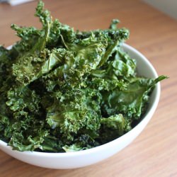 Oven Roasted Kale Chips - Recipe photo by chompingboard