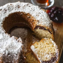 Turkish Marble Tea Cake - Recipe photo by whodoesthedishes