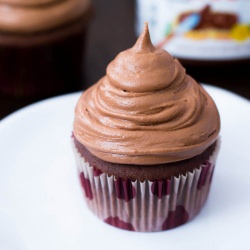 Chocolate Nutella Cupcakes - Recipe photo by sallysbakingaddiction