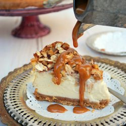 Apple Caramel Pecan Cheesecake - Recipe photo by sugg-r