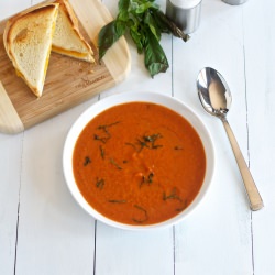 Tomato Soup - Recipe photo by newsouthfoodco
