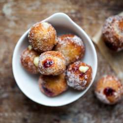 Italian Cherry Doughnuts - Recipe photo by FamilyStyle Food