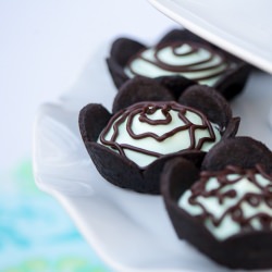 Grasshopper Tartlets - Recipe photo by flourarrangements