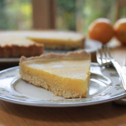 Meyer Lemon Shortbread Tart - Recipe photo by nutmegs seven