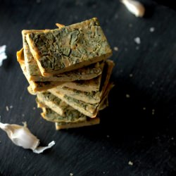 Thyme and Spinach Socca - Recipe photo by chocolatechoufleur