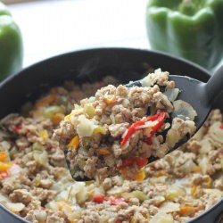 Potato and Chicken Sausage Skillet - Recipe photo by laurajane