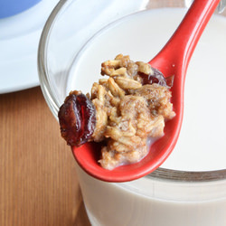 Cranberry Oatmeal Cookie Cereal - Recipe photo by shebakeshere