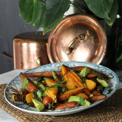 AVOCADO CARROT & ORANGE SALAD - Recipe photo by coukine