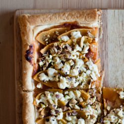 Butternut Squash and Feta Tart - Recipe photo by MagdasCauldron