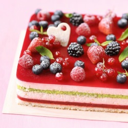 Berry Entremet - Recipe photo by Miuda