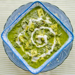 Palak Paneer- Spinach Cheese Curry - Recipe photo by mywaytocook.com