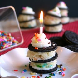 Funfetti Oreo Stacks - Recipe photo by jens favorite cookies