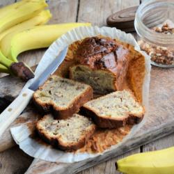 Black Banana Bread - Recipe photo by Lavender and Lovage