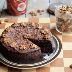 The Famous Drinking Chocolate Cake - Recipe photo by Lavender and Lovage