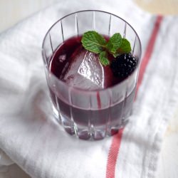 Muddled Blackberry Mint Julep - Recipe photo by Turntable Kitchen