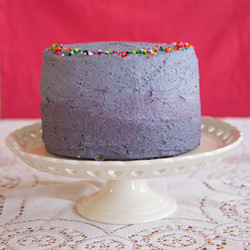 Vegan Rainbow Cake & Ombre Grosting - Recipe photo by becskr