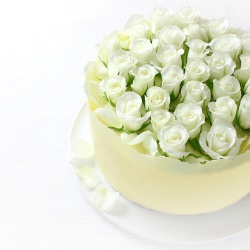 White Chocolate Mousse Cake - Recipe photo by Eva Toneva