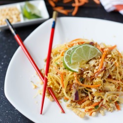 Spaghetti Squash Pad Thai - Recipe photo by sharedappetite