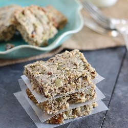 Grain Free Breakfast Bars - Recipe photo by Running to the Kitchen