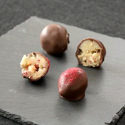 Marzipan Easter Eggs - Recipe photo by Ellevild Madblog