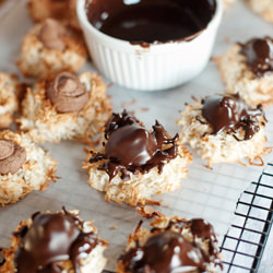 Coconut Macaroons - Recipe photo by thelittlewhitekitchen