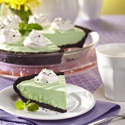 Grasshopper Pie - Recipe photo by Photoappetite