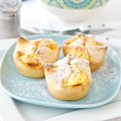 Mini Lemon Ricotta Pies - Recipe photo by Diva Eats Italia