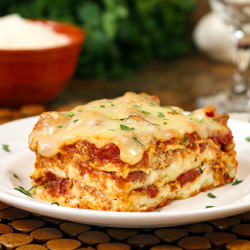 40 Min Easy Cheesy Meat Lasagna - Recipe photo by The Slow Roasted Italian
