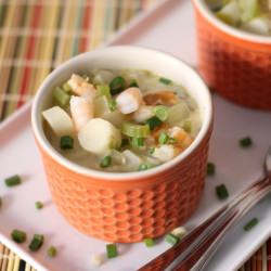 Ginger Coconut Soup with Wai San - Recipe photo by FakeFoodFree
