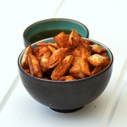 Crispy Wonton Strips - Recipe photo by maeghan21