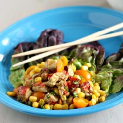 Lobster Salad w Green Tea Dressing - Recipe photo by Highheelstohotwheels