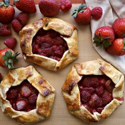 Mixed Berry Mini Galettes - Recipe photo by yummlyblog