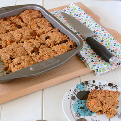 Simnel Flapjack - Recipe photo by craftstorming