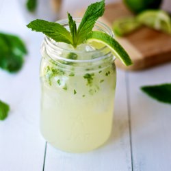 Tequila Mint Limeade Cocktail - Recipe photo by newsouthfoodco