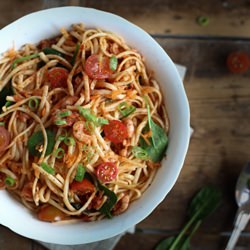 Shrimp Linguine - Recipe photo by mademoiselle Ella